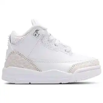 Foot Locker Jordan Aj3 Retro Babyschoenen - Wit - Maat 26 - Leer aanbieding