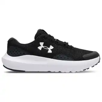Foot Locker Under Armour Bgs Surge 4 Kindersneakers - Zwart - Maat 36 - Mesh/Synthetisch aanbieding