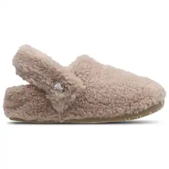 Foot Locker Crocs Cozzzy Slipper Peuterschoenen - Bruin - Maat 32-33 - Plastic aanbieding