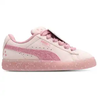 Foot Locker Puma Suede Peuterschoenen - Roze - Maat 32 - Suède aanbieding
