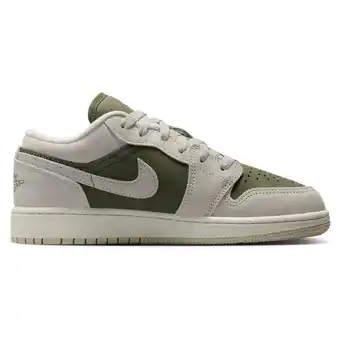Foot Locker Jordan Aj1 Low Kindersneakers - Olijf - Maat 37.5 - Leer aanbieding