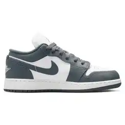 Foot Locker Jordan Aj1 Low Kindersneakers - Grijs - Maat 37.5 - Leer aanbieding