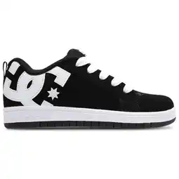 Foot Locker DC Shoes Court Graffik Kindersneakers - Zwart - Maat 35 - Suède aanbieding