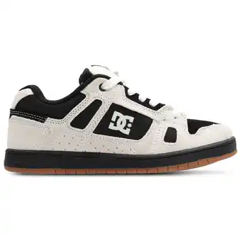 Foot Locker DC Shoes Stag Kindersneakers - Wit - Maat 35.5 - Leer aanbieding