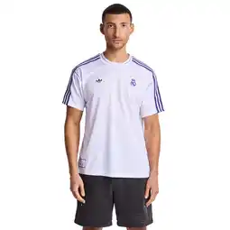 Foot Locker Adidas Real Madrid T-shirts Heren - Wit - Maat M - Poly Jersey aanbieding