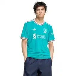 Foot Locker Adidas Liverpool Fc Third 25-26 Truien/Replica's Heren - Groen - Maat XS - Poly Jersey aanbieding