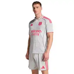 Foot Locker Adidas Olympic Lyon Third 25-26 Truien/Replica's Heren - Grijs - Maat XS - Poly Jersey aanbieding