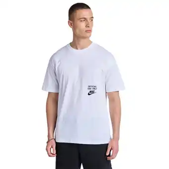 Foot Locker Nike M90 T-shirts Heren - Wit - Maat XS - Katoen Jersey aanbieding