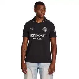 Foot Locker Puma Manchester City Away 25-26 Truien/Replica's Heren - Zwart - Maat XS - Poly Jersey aanbieding