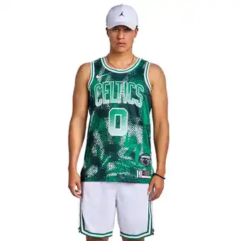 Foot Locker Nike NBA Truien/Replica's Heren - Groen - Maat XL - Poly Mesh aanbieding