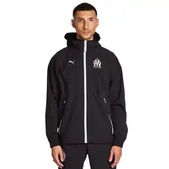 Foot Locker Puma Olympic Marseille Trainingspakken Heren - Zwart - Maat XS - Poly Woven aanbieding