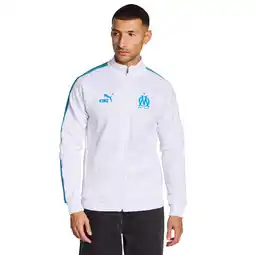 Foot Locker Puma Olympic Marseille Trainingspakken Heren - Wit - Maat XS - Poly Woven aanbieding