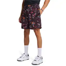 Foot Locker Puma Floral Sport Korte Broeken Heren - Zwart - Maat S - Poly Mesh aanbieding