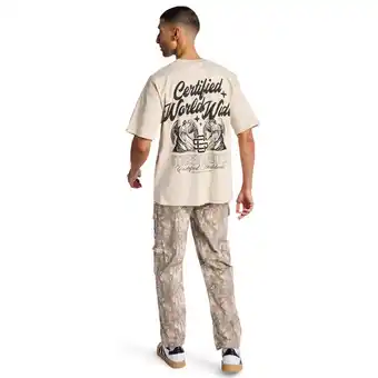 Foot Locker Street Cartel Fallen T-shirts Heren - Wit - Maat XS - Katoen Jersey aanbieding