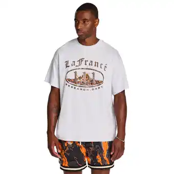 Foot Locker Puma Lafrance T-shirts Heren - Grijs - Maat XS - Katoen Jersey aanbieding