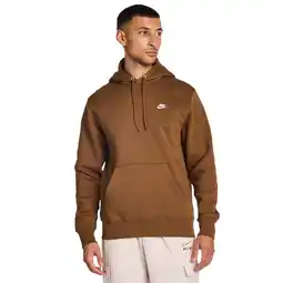 Foot Locker Nike fleece Hoodies Heren - Bruin - Maat XS aanbieding