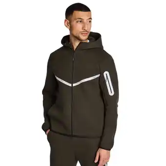 Foot Locker Nike Tech Fleece Hoodies Heren - Grijs - Maat XS - Poly Fleece aanbieding