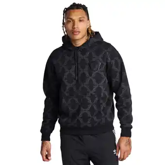 Foot Locker LCKR Badge Hoodies Heren - Zwart - Maat XXL - Katoen Fleece aanbieding