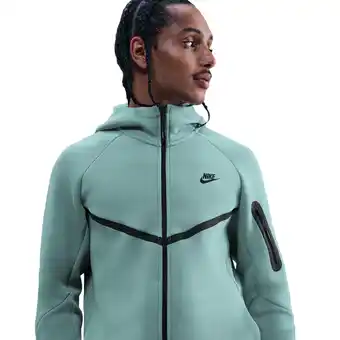 Foot Locker Nike Tech Fleece Hoodies Heren - Groen - Maat XS aanbieding