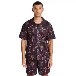 Foot Locker Puma Floral Sport T-shirts Heren - Zwart - Maat XS - Poly Mesh aanbieding