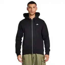 Foot Locker Nike fleece Hoodies Heren - Zwart - Maat S aanbieding