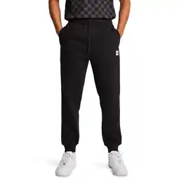 Foot Locker LCKR Embroidered Broeken Heren - Zwart - Maat XS - Katoen Fleece aanbieding