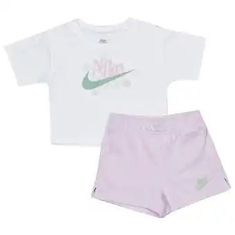 Foot Locker Nike Wild Flower Trainingspakken Baby - Paars - Maat 80 - 86 CM - Katoen Jersey aanbieding