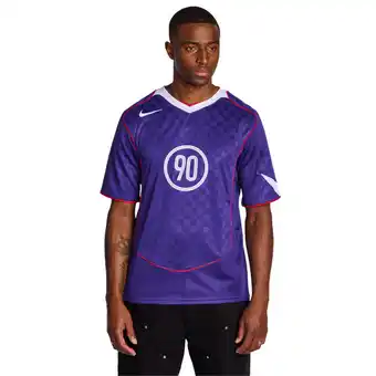 Foot Locker Nike T90 T-shirts Heren - Paars - Maat S - Poly Jersey aanbieding