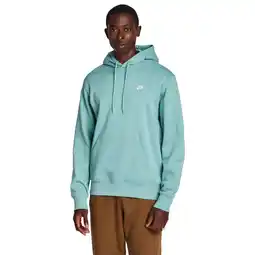 Foot Locker Nike Club Hoodies Heren - Groen - Maat XS - Katoen Fleece aanbieding