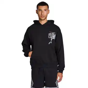 Foot Locker Jordan Brooklyn Hoodies Heren - Zwart - Maat XS - Katoen Fleece aanbieding