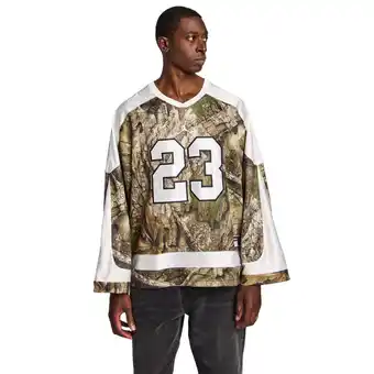 Foot Locker Jordan Brooklyn T-shirts Heren - Olijf - Maat M - Katoen Jersey aanbieding