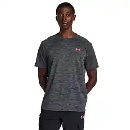 Foot Locker Under Armour Tech T-shirts Heren - Zwart - Maat XS - Poly Jersey aanbieding