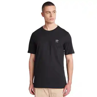 Foot Locker Adidas Essential T-shirts Heren - Zwart - Maat XS aanbieding