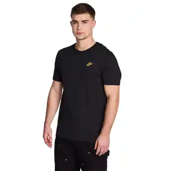 Foot Locker Nike Club T-shirts Heren - Zwart - Maat XS aanbieding