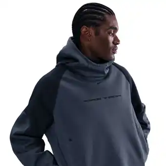 Foot Locker Nike Tech Boreas Hoodies Heren - Blauw - Maat XS - Poly Fleece aanbieding
