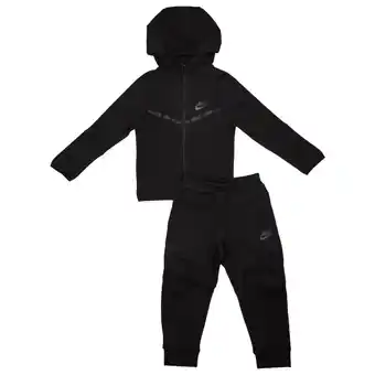 Foot Locker Nike Tech Fleece Trainingspakken Peuter - Zwart - Maat 92 - 98 CM aanbieding