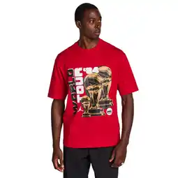 Foot Locker Jordan World Tour T-shirts Heren - Rood - Maat XS - Katoen Jersey aanbieding