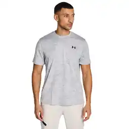 Foot Locker Under Armour Tech Pixelate T-shirts Heren - Grijs - Maat XS - Poly Jersey aanbieding