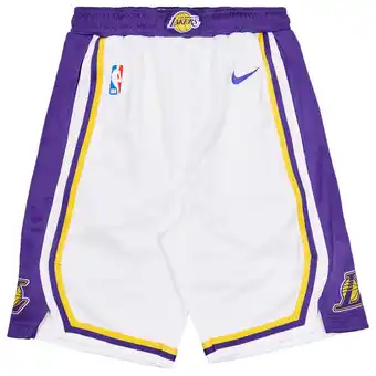 Foot Locker Nike NBA Korte Broeken Kinder - Wit - Maat 137 - 147 CM aanbieding