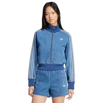 Foot Locker Adidas Firebird Trainingspakken Dames - Blauw - Maat 34/XS - Katoen Denim aanbieding