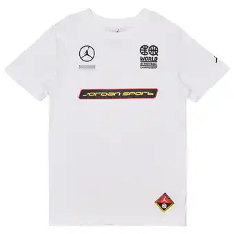 Foot Locker Jordan Q54 T-shirts Kinder - Wit - Maat 128 - 137 CM - Katoen Jersey aanbieding