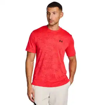 Foot Locker Under Armour Tech Pixelate T-shirts Heren - Rood - Maat XS - Poly Jersey aanbieding