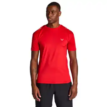 Foot Locker Okami Brockton T-shirts Heren - Rood - Maat XS aanbieding