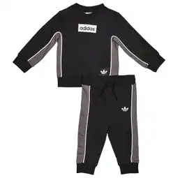 Foot Locker Adidas Street Trainingspakken Baby - Zwart - Maat 57 - 62 CM - Katoen Fleece aanbieding