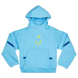 Foot Locker Adidas Messi Zne Hoodies Kinder - Paars - Maat 123 - 129 CM - Poly Fleece aanbieding