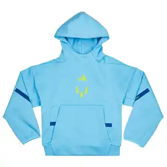 Foot Locker Adidas Messi Zne Hoodies Kinder - Paars - Maat 123 - 129 CM - Poly Fleece aanbieding