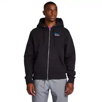 Foot Locker Nike Club Hoodies Heren - Zwart - Maat S - Katoen Fleece aanbieding