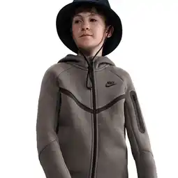 Foot Locker Nike Tech Fleece Hoodies Kinder - Bruin - Maat 122 - 128 CM - Poly Fleece aanbieding