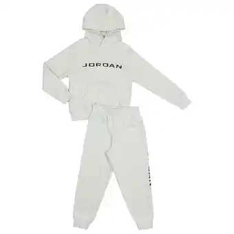 Foot Locker Jordan Stretch Trainingspakken Peuter - Zilver - Maat 92 - 98 CM - Katoen Fleece aanbieding
