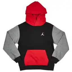 Foot Locker Jordan Brooklyn Color Block Hoodies Kinder - Zwart - Maat 128 - 137 CM - Katoen Fleece aanbieding